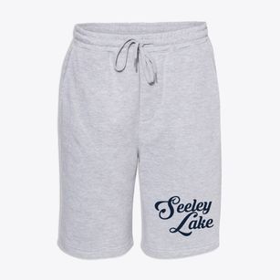 Seeley Lake Montana Vintage Team Fleece Shorts