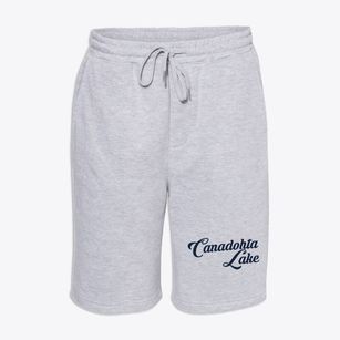 Canadohta Lake Pennsylvania Vintage Team Fleece Shorts