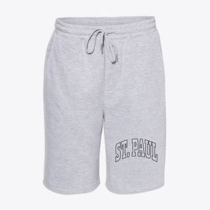 St. Paul Virginia Trendy Block Fleece Shorts