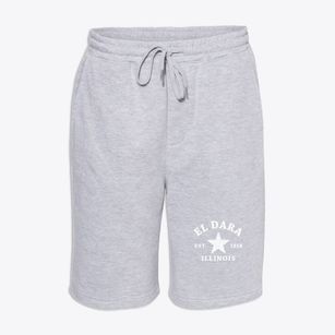 El Dara Illinois Star Fleece Shorts