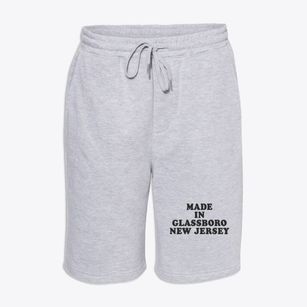 Glassboro New Jersey Classic 70s Fleece Shorts