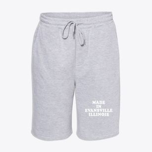 Evansville Illinois Classic 70s Fleece Shorts