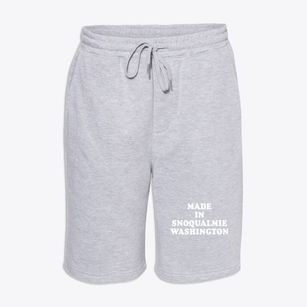 Snoqualmie Washington Classic 70s Fleece Shorts