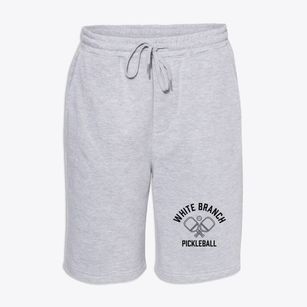 White Branch Missouri Pickleball Fleece Shorts