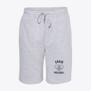 Craig Nebraska Pickleball Fleece Shorts