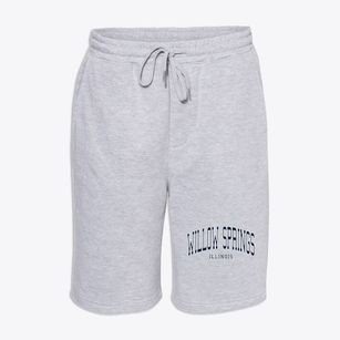 Willow Springs Illinois Traditional Fleece Shorts