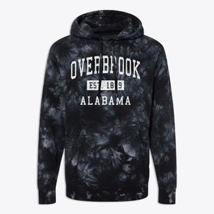 Overbrook Alabama Classic Established Premium Tie-Dye Hoodie