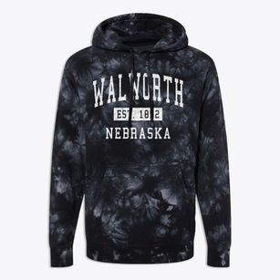 Walworth Nebraska Classic Established Premium Tie-Dye Hoodie