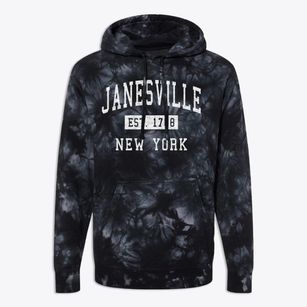 Janesville New York Classic Established Premium Tie-Dye Hoodie