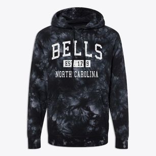Bells North Carolina Classic Established Premium Tie-Dye Hoodie