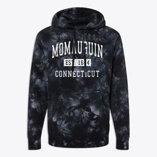 Momauguin Connecticut Classic Established Premium Tie-Dye Hoodie