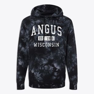 Angus Wisconsin Classic Established Premium Tie-Dye Hoodie