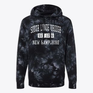 South Lyndeborough New Hampshire Classic Established Premium Tie-Dye Hoodie