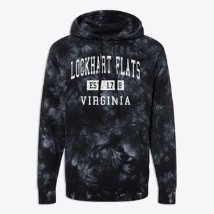 Lockhart Flats Virginia Classic Established Premium Tie-Dye Hoodie