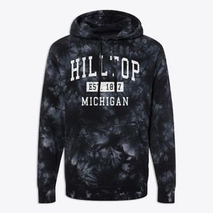 Hilltop Michigan Classic Established Premium Tie-Dye Hoodie