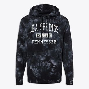 Lea Springs Tennessee Classic Established Premium Tie-Dye Hoodie