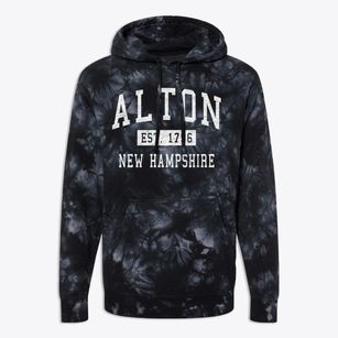 Alton New Hampshire Classic Established Premium Tie-Dye Hoodie