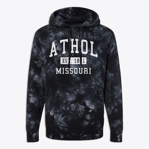 Athol Missouri Classic Established Premium Tie-Dye Hoodie