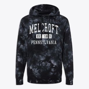 Melcroft Pennsylvania Classic Established Premium Tie-Dye Hoodie