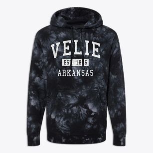 Velie Arkansas Classic Established Premium Tie-Dye Hoodie