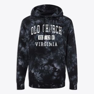 Old Church Virginia Classic Established Premium Tie-Dye Hoodie