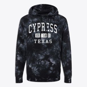 Cypress Texas Classic Established Premium Tie-Dye Hoodie