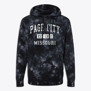Page City Missouri Classic Established Premium Tie-Dye Hoodie