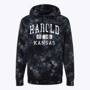 Harold Kansas Classic Established Premium Tie-Dye Hoodie