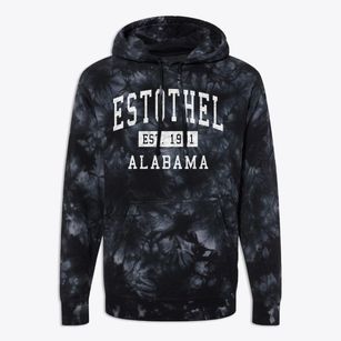 Estothel Alabama Classic Established Premium Tie-Dye Hoodie