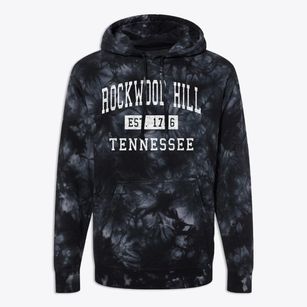 Rockwood Hill Tennessee Classic Established Premium Tie-Dye Hoodie