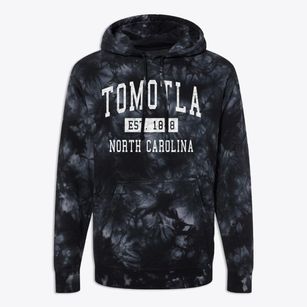 Tomotla North Carolina Classic Established Premium Tie-Dye Hoodie