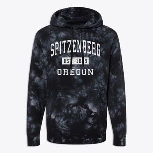 Spitzenberg Oregon Classic Established Premium Tie-Dye Hoodie