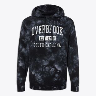 Overbrook South Carolina Classic Established Premium Tie-Dye Hoodie