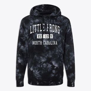 Little Prong North Carolina Classic Established Premium Tie-Dye Hoodie