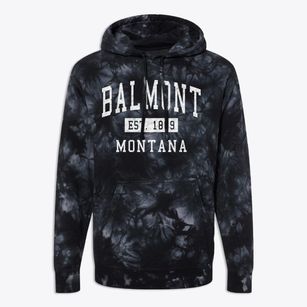 Balmont Montana Classic Established Premium Tie-Dye Hoodie