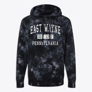 East Wayne Pennsylvania Classic Established Premium Tie-Dye Hoodie