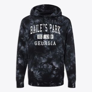 Baileys Park Georgia Classic Established Premium Tie-Dye Hoodie