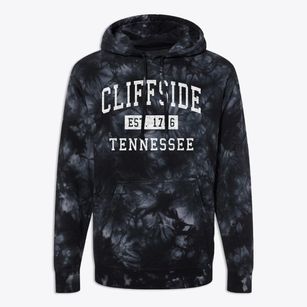 Cliffside Tennessee Classic Established Premium Tie-Dye Hoodie
