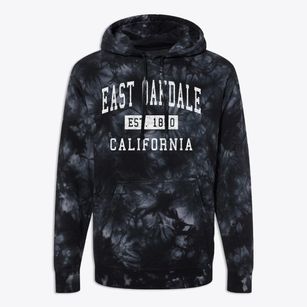 East Oakdale California Classic Established Premium Tie-Dye Hoodie