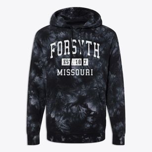 Forsyth Missouri Classic Established Premium Tie-Dye Hoodie