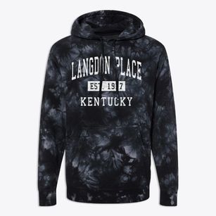 Langdon Place Kentucky Classic Established Premium Tie-Dye Hoodie