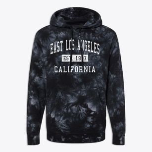 East Los Angeles California Classic Established Premium Tie-Dye Hoodie