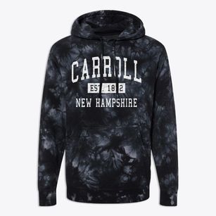 Carroll New Hampshire Classic Established Premium Tie-Dye Hoodie