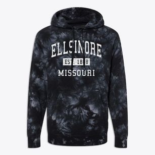Ellsinore Missouri Classic Established Premium Tie-Dye Hoodie