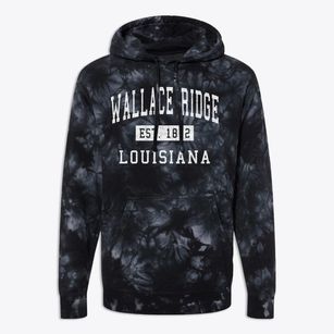 Wallace Ridge Louisiana Classic Established Premium Tie-Dye Hoodie