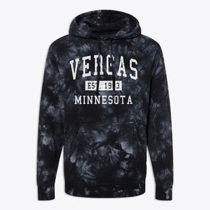 Vergas Minnesota Classic Established Premium Tie-Dye Hoodie