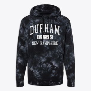 Durham New Hampshire Classic Established Premium Tie-Dye Hoodie