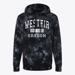 Westfir Oregon Classic Established Premium Tie-Dye Hoodie