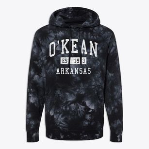 O'kean Arkansas Classic Established Premium Tie-Dye Hoodie
