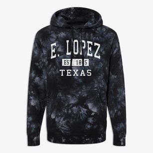 E. Lopez Texas Classic Established Premium Tie-Dye Hoodie